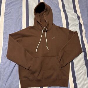 Nike Brown Mini Swoosh Men's Hoodie